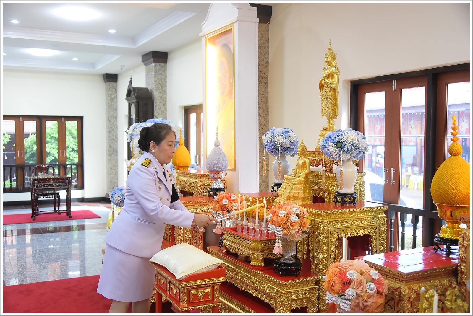 กรมบังคับคดีร่วมพิธีบำเพ็ญกุศลปัณรสมวาร (15 วัน) เพื่ออุทิศถวายเป็นพระกุศลแด่สมเด็จพระเจ้าลูกเธอ เจ้าฟ้าพัชรกิติยาภา นเรนทิราเทพยวดี กรมหลวงราชสาริณีสิริพัชร มหาวัชรราชธิดา